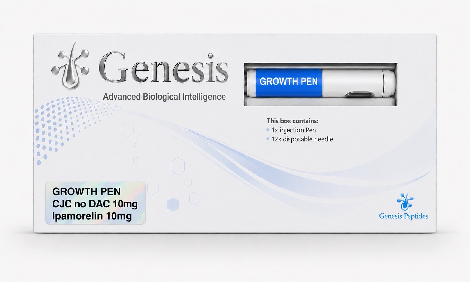 Genesis Peptide Growth Research Pen 20mg